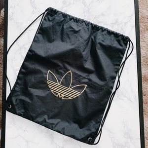 ❗3/$20 Adidas Drawstring gym Black Bag Backpack